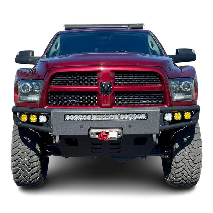 Diablo Front Winch Bumper- With Parking Sensors<br>11-18 Ram 2500 3500