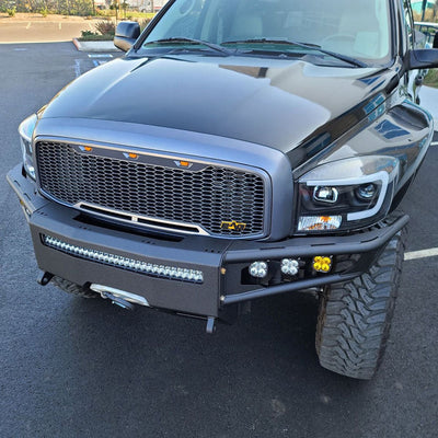 Diablo Front Winch Bumper<br>06-09 Dodge Ram 2500 3500