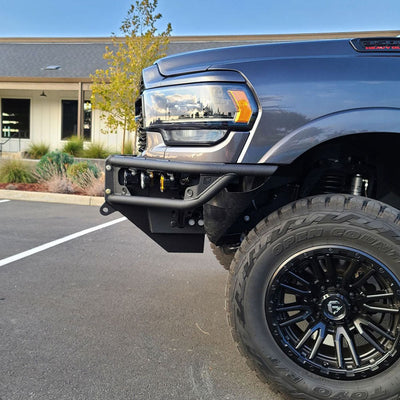 Diablo Front Winch Bumper- No Parking Sensors<br>19-23 Ram 2500 3500