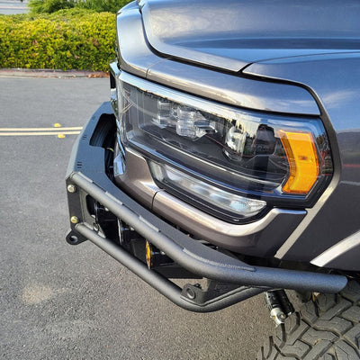 Diablo Front Winch Bumper- No Parking Sensors<br>19-23 Ram 2500 3500