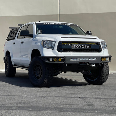 Diablo Front Winch Bumper w/Parking Sensors<br>14-21 Toyota Tundra