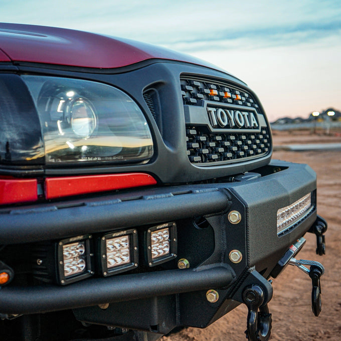 Diablo Front Winch Bumper<br>95-04 Toyota Tacoma