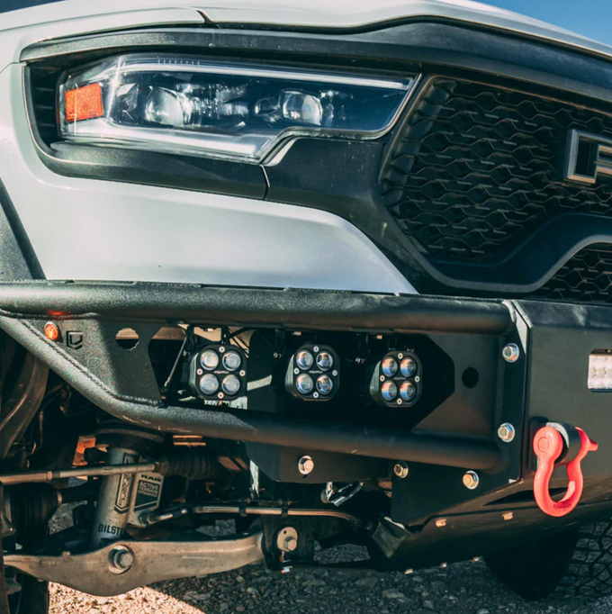 Diablo Front Winch Bumper No Parking Sensors<br>21-22 Ram 1500