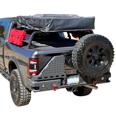 Octane Dual Swing Out Rear Bumper- No Parking Sensors<br>11-23 Ram 2500 3500