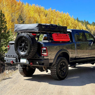 Octane Dual Swing Out Rear Bumper- No Parking Sensors<br>11-23 Ram 2500 3500