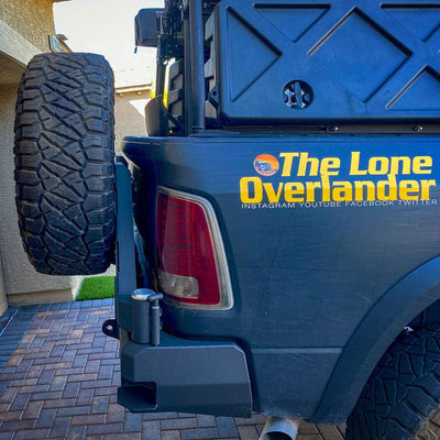 Octane Dual Swing Out Rear Bumper- W/ Parking Sensors<br>11-23 Ram 2500 3500