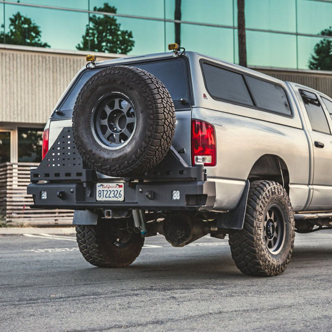 Octane Dual Swing Out Rear Bumper<br>03-09 Dodge Ram 2500 3500