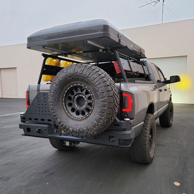Octane Dual Swing Out Rear Bumper<br>03-09 Dodge Ram 2500 3500