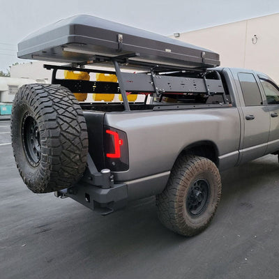Octane Dual Swing Out Rear Bumper<br>03-09 Dodge Ram 2500 3500