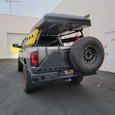 Octane Dual Swing Out Rear Bumper<br>03-09 Dodge Ram 2500 3500