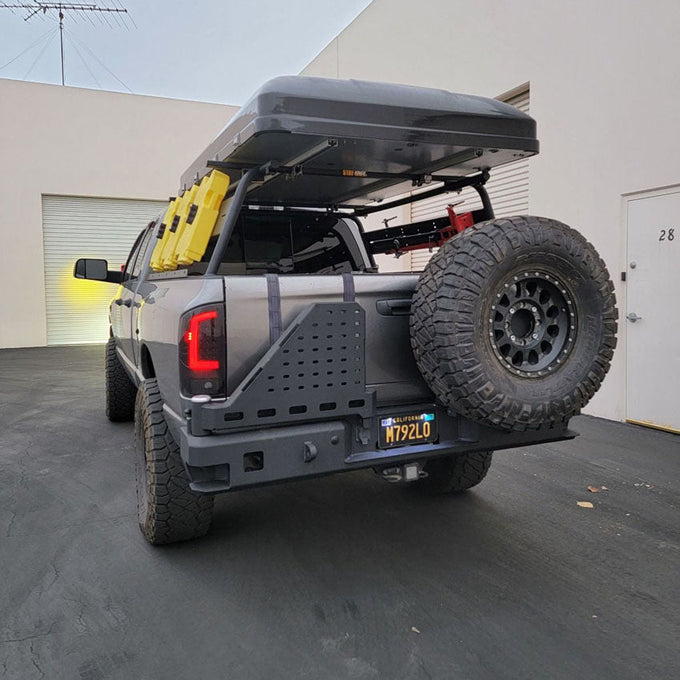 Octane Dual Swing Out Rear Bumper<br>03-09 Dodge Ram 2500 3500