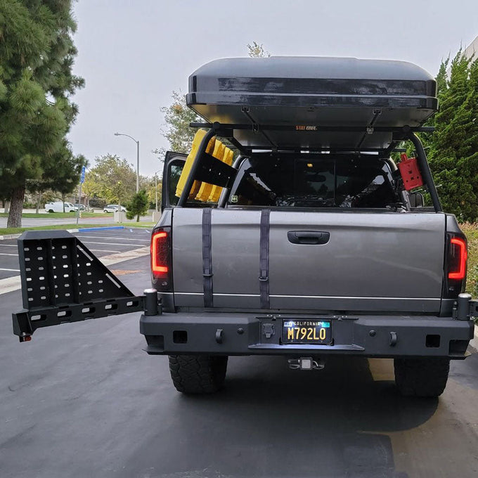 Octane Dual Swing Out Rear Bumper<br>03-09 Dodge Ram 2500 3500