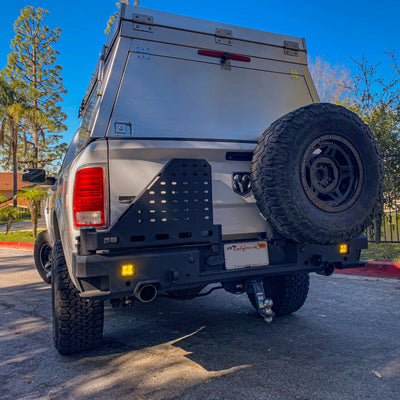 Octane Dual Swing Out Rear Bumper<br>11-18 Ram 1500