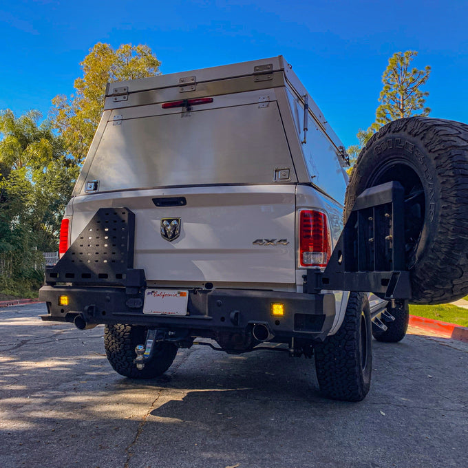 Octane Dual Swing Out Rear Bumper<br>11-18 Ram 1500