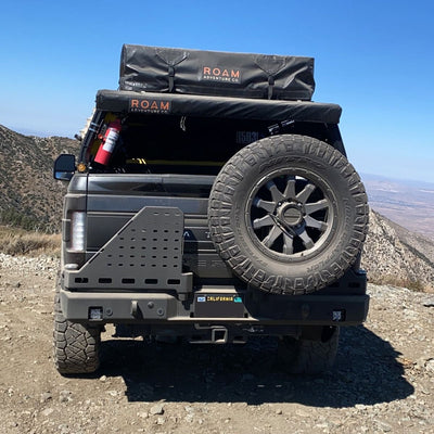 Dual Swing Out Rear Bumper- With Parking Sensors<br>17-22 Ford F-250 F-350 Super Duty