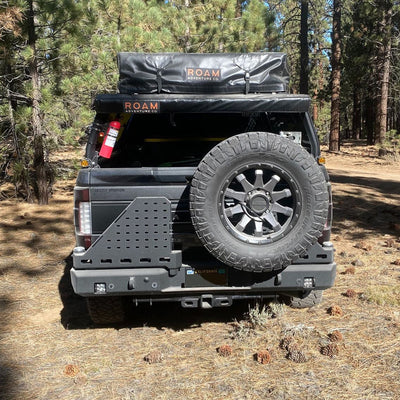 Dual Swing Out Rear Bumper- With Parking Sensors<br>17-22 Ford F-250 F-350 Super Duty