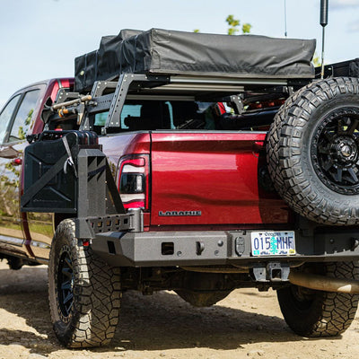 High Clearance Dual Swing Out Rear Bumper<br>11-23 Ram 2500 3500