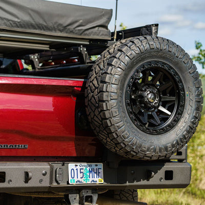 High Clearance Dual Swing Out Rear Bumper<br>11-23 Ram 2500 3500
