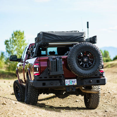 High Clearance Dual Swing Out Rear Bumper<br>11-23 Ram 2500 3500