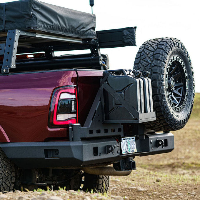 High Clearance Dual Swing Out Rear Bumper<br>11-23 Ram 2500 3500