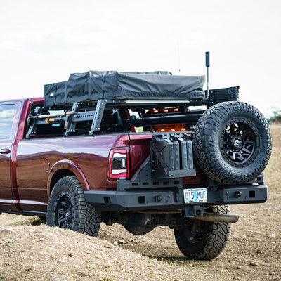 High Clearance Dual Rear Bumper W/Parking Sensors<br>11-23 Ram 2500 3500