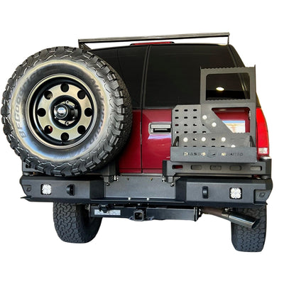 Octane Dual Swing Out Rear Bumper 8 Lug<br>92-98 Chevy Tahoe, GMC Yukon C/K 1500