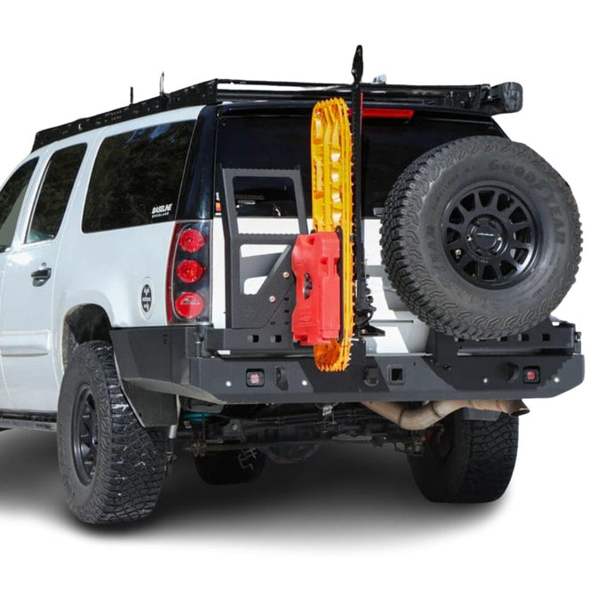 Octane Dual Swing Out Rear Bumper 6 Lug<br>07-14 Chevy Suburban, GMC Yukon Xl 1500 2500