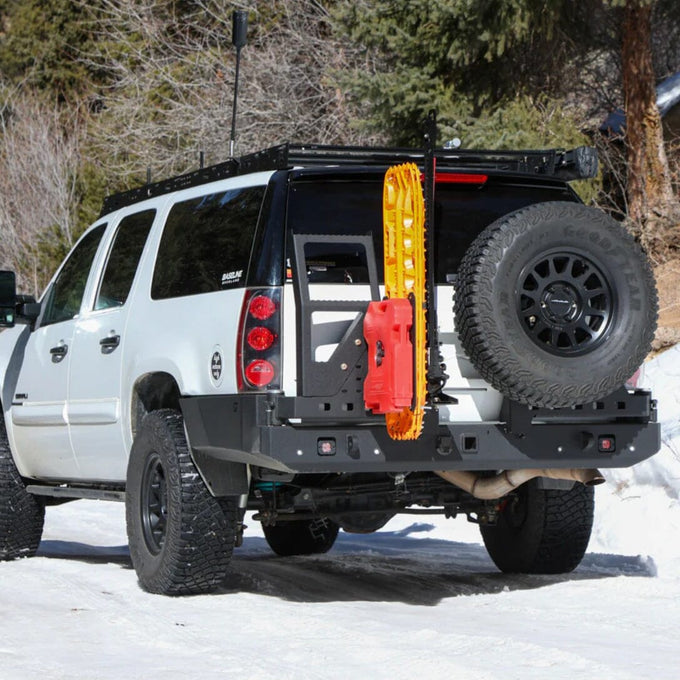 Octane Dual Swing Rear Bumper 6 Lug w/Parking Sensors<br>07-14 Chevy Suburban, GMC Yukon Xl 1500 2500