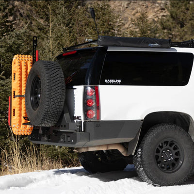 Octane Dual Swing Rear Bumper 6 Lug w/Parking Sensors<br>07-14 Chevy Suburban, GMC Yukon Xl 1500 2500