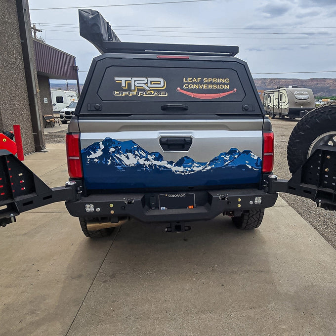 Octane Dual Swing Out Rear Bumper No Parking Sensors<br>24-25 Toyota Tacoma