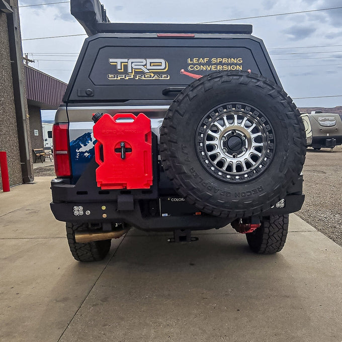 Octane Dual Swing Out Rear Bumper Yes Parking Sensors<br>24-25 Toyota Tacoma