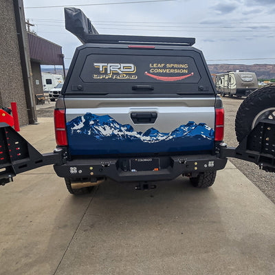 Octane Dual Swing Out Rear Bumper Yes Parking Sensors<br>24-25 Toyota Tacoma