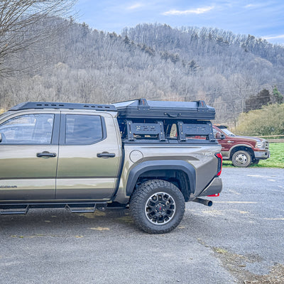 Thorax Bed Rack System Fits Diamond Back Covers 12 in.<br>24-25 Toyota Tacoma