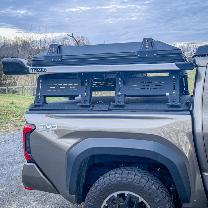 Thorax Bed Rack System Fits Diamond Back Covers 12 in.<br>24-25 Toyota Tacoma
