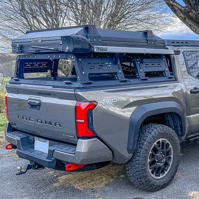 Thorax Bed Rack System Fits Diamond Back Covers 12 in.<br>24-25 Toyota Tacoma