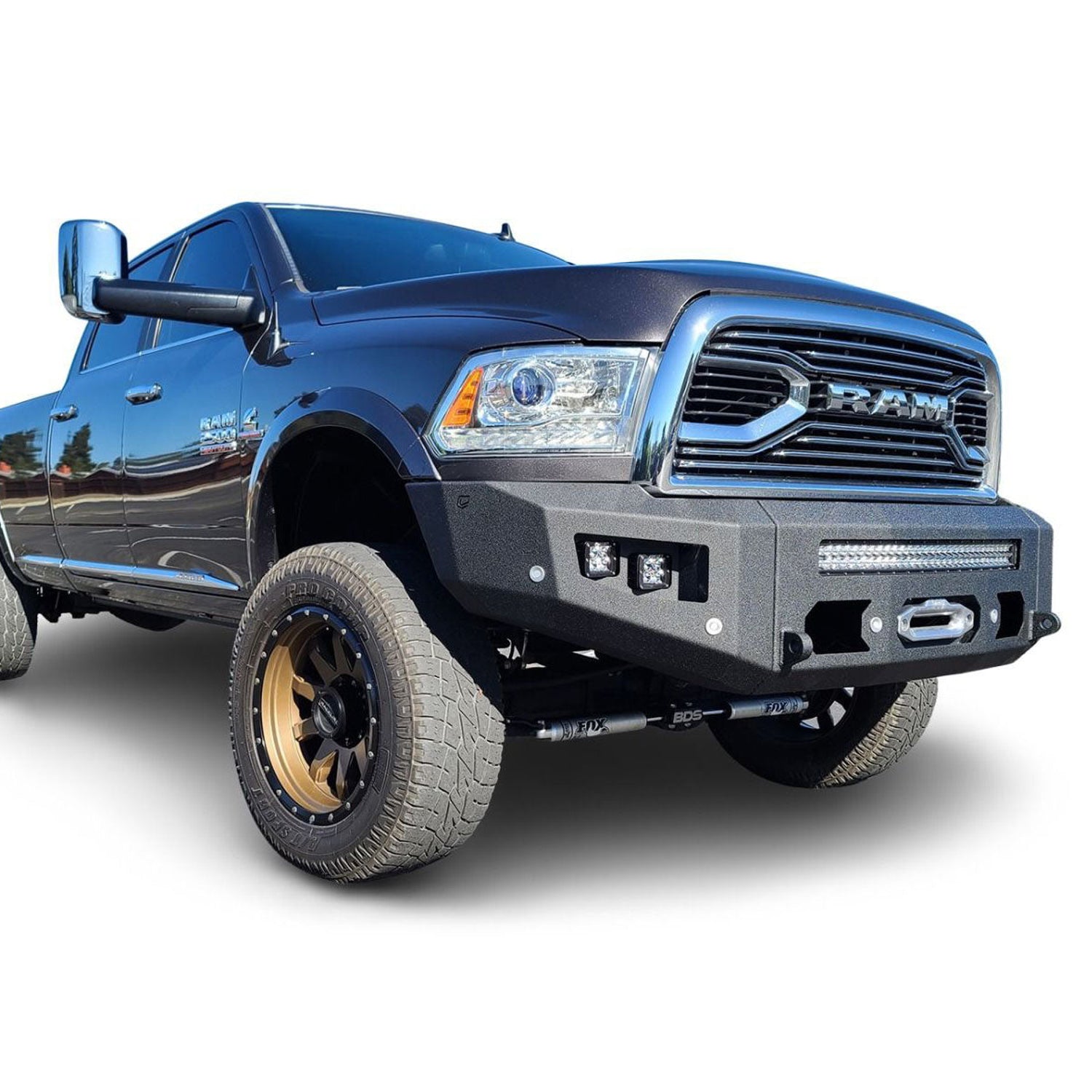 Attitude Front Bumper- No Parking Sensors<br>11-18 Ram 2500 3500