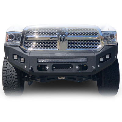 Attitude Series Front Winch Bumper- No Parking Sensors<br>11-18 Ram 1500