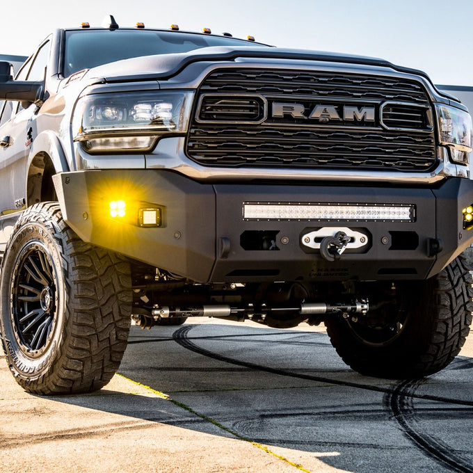 Attitude Series Front Winch Bumper- No Parking Sensors<br>19-23 Ram 2500 3500