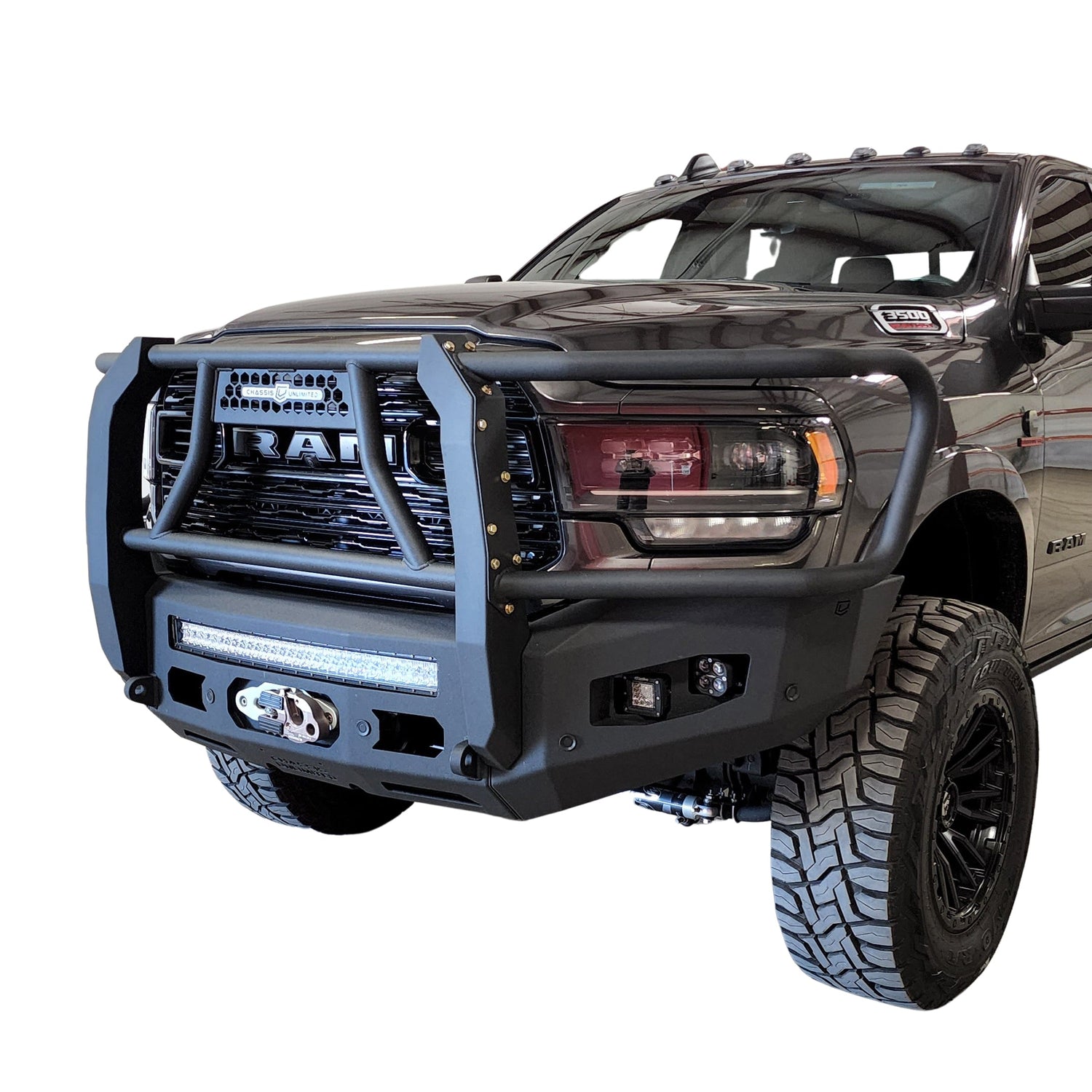 Attitude Front Winch Bumper W/ Guard<br>19-23 Ram 2500 3500