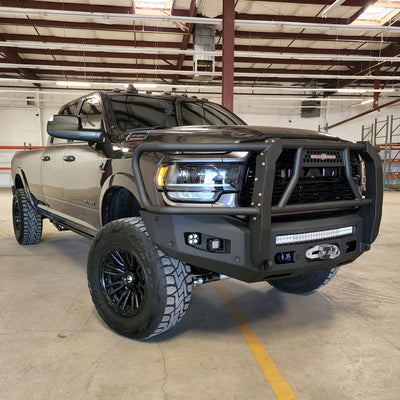 Attitude Front Winch Bumper W/ Guard<br>19-23 Ram 2500 3500