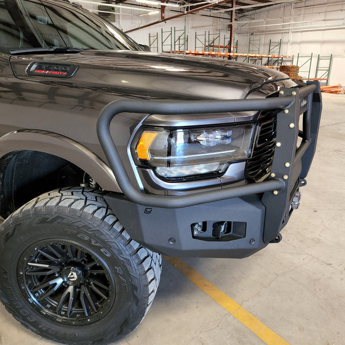 Attitude Front Winch Bumper W/ Guard<br>19-23 Ram 2500 3500