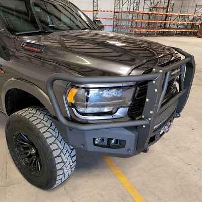 Attitude Front Winch Bumper W/ Guard<br>19-23 Ram 2500 3500