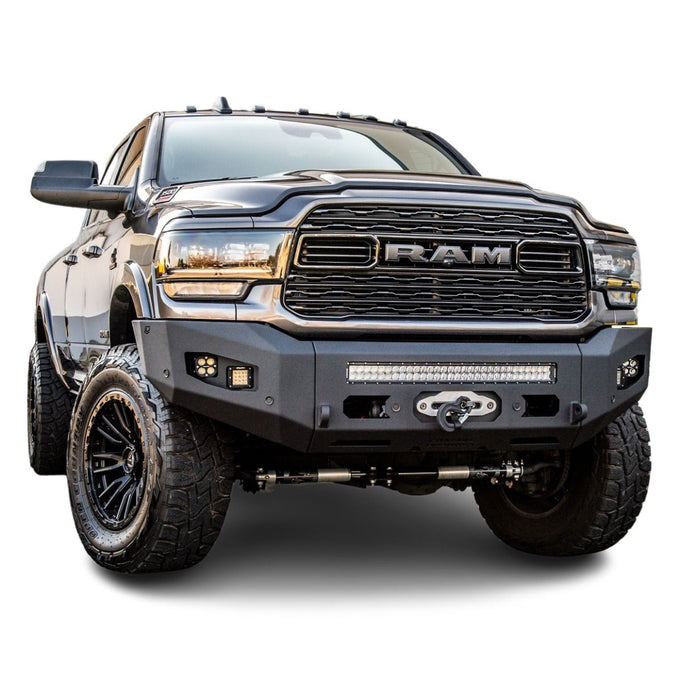 Attitude Series Front Winch Bumper- W/ Parking Sensors<br>19-23 Ram 2500 3500