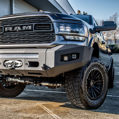 Attitude Series Front Winch Bumper- W/ Parking Sensors<br>19-23 Ram 2500 3500