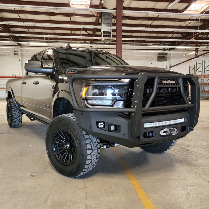 Attitude Front Winch Bumper W/ Guard<br>19-23 Ram 2500 3500