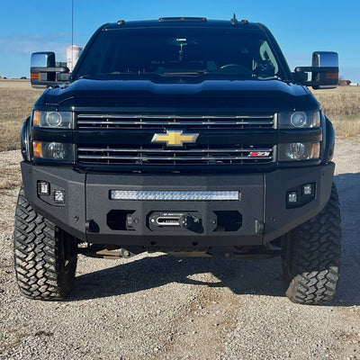 Attitude Front Winch Bumper<br>15-19 Chevy Silverado 2500 3500 HD