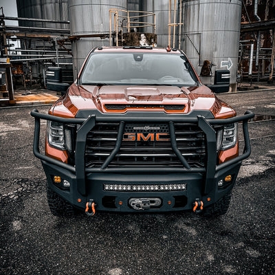 Attitude Front Winch Bumper W/ Guard<br>20-23 GMC Sierra 2500 3500 HD