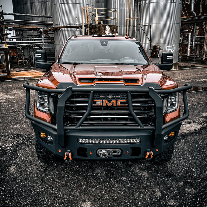 Attitude Front Winch Bumper W/ Guard<br>20-23 GMC Sierra 2500 3500 HD