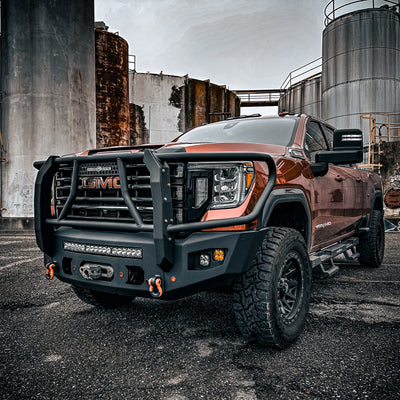 Attitude Front Winch Bumper W/ Guard<br>20-23 GMC Sierra 2500 3500 HD