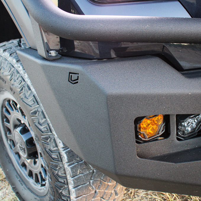 Attitude Front Winch Bumper W/Guard Yes Parking Sensors<br>24-25 GMC Sierra 2500 3500 HD